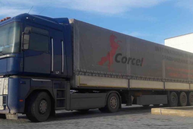 Transportation of metal coils from Austria