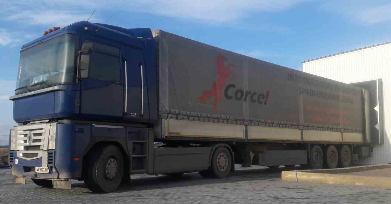 Transportation of metal coils from Austria